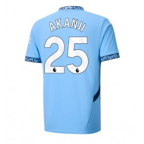 Manchester City Manuel Akanji #25 Domaci Dres 2024-25 Kratak Rukavima